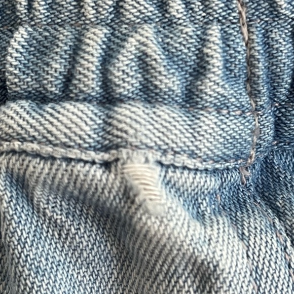 Susan Bristol Long Chambray Denim Maxi Jean Skirt Slit in back Size 8 - Picture 11 of 14